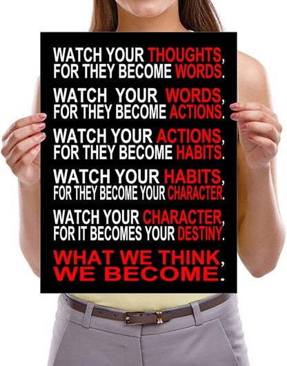 1000-piece inspirational poster canvas puzzle 10 Things That Require Zero Talent  