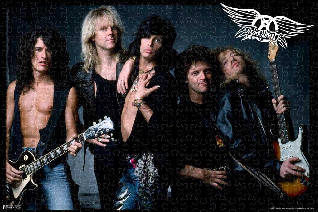 Aerosmith band poster puzzle, wooden puzzles for adults  