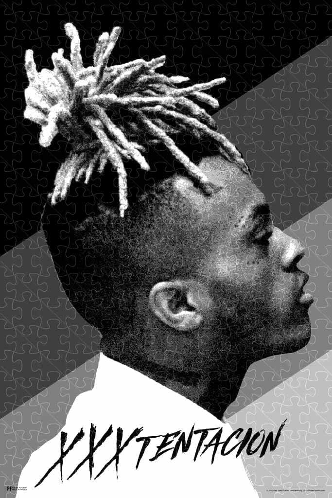 American rapper XXXtentacion Poster puzzles