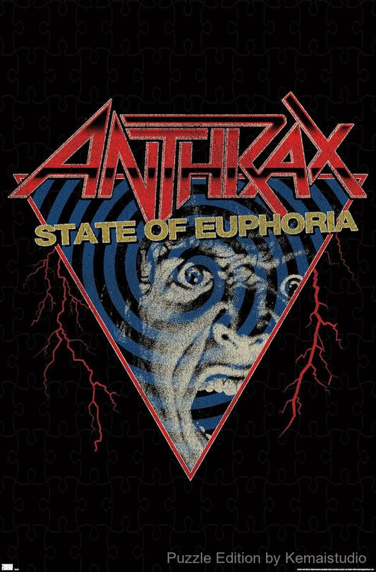 State of Euphoria album art from Anthrax recreated as a bold puzzle