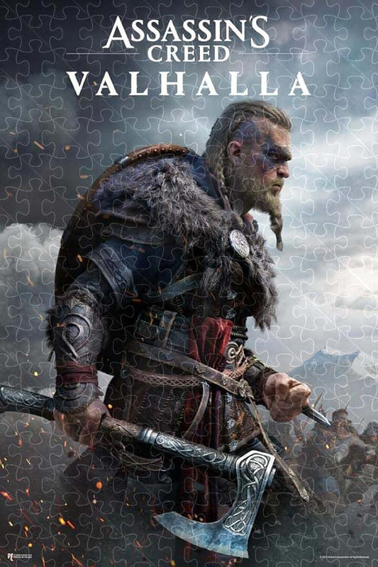 500-piece Assassin's Creed Valhalla game poster jigsaw puzzle