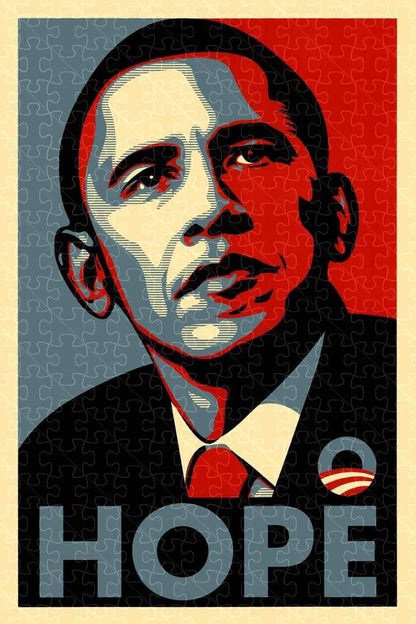 Barack Obama Poster President Motivational Inspirational Quote Picture Puzzle