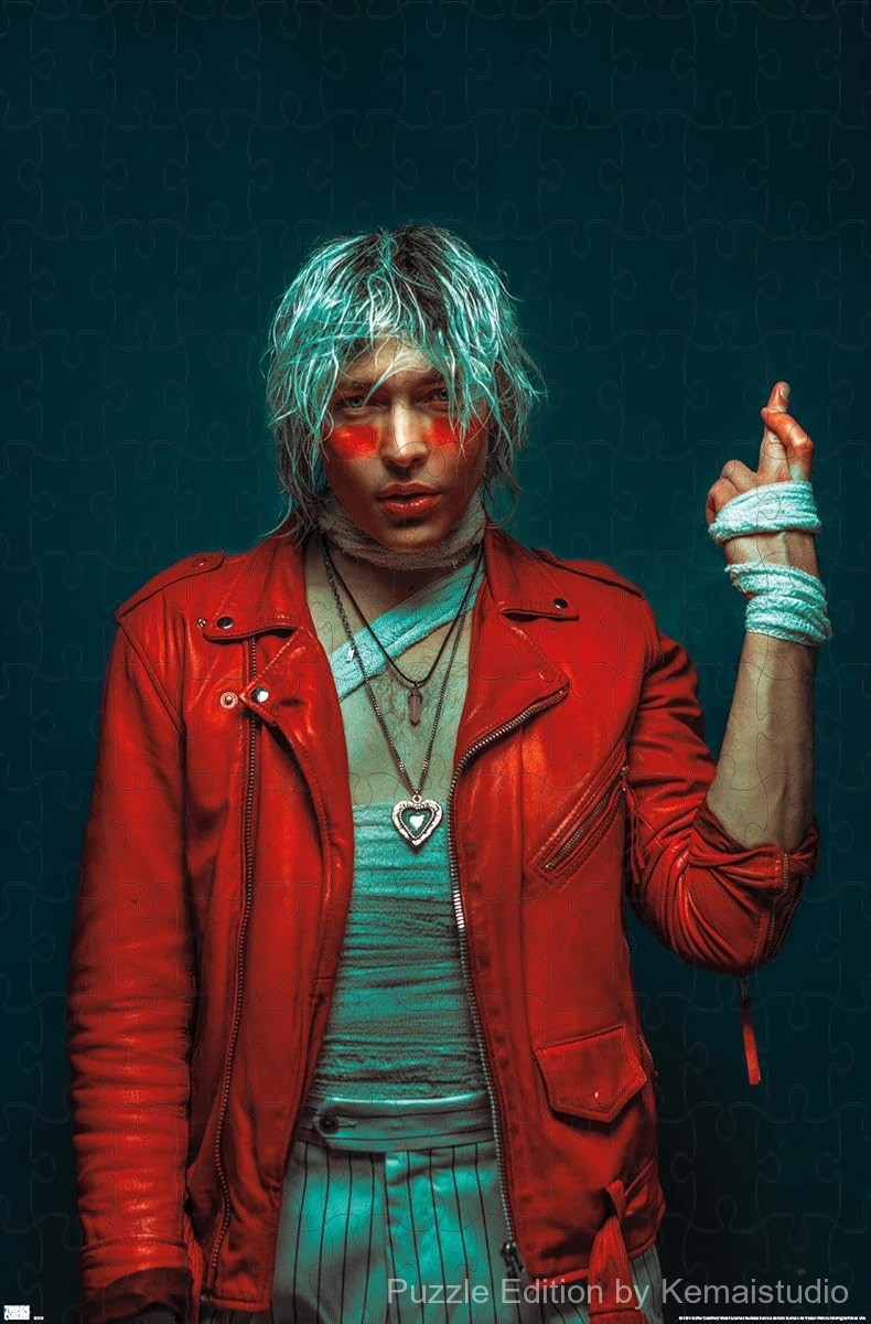 Fingers Crossed cover from Barns Courtney brought to life as a puzzle