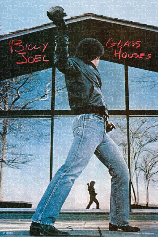 Billy Joel Glass Houses Vintage Album Cover Posters puzzle 1000 piece