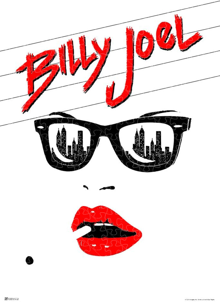 Billy Joel Uptown Girl Art Poster puzzle 1000 piece