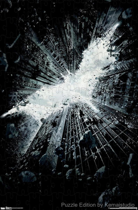 Batman stands tall in a dramatic teaser for The Dark Knight Rises