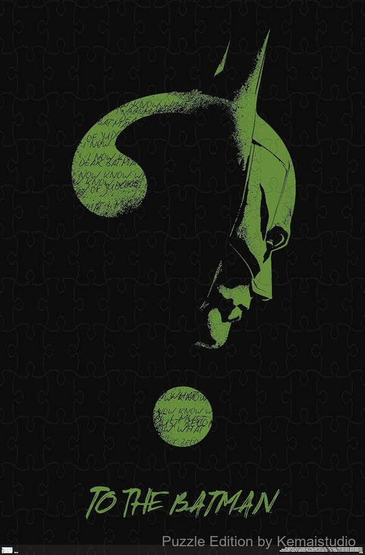 The Riddler's chilling puzzle pieces reveal his dark side in The Batman