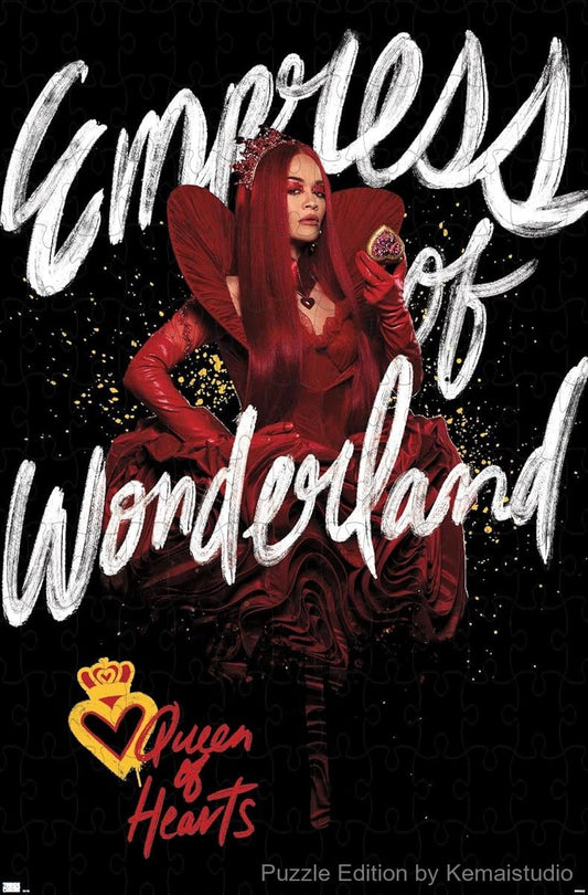 Disney's Queen of Hearts from The Rise of Red in a 500-piece puzzle