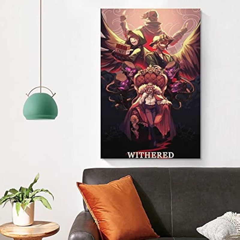 Puzzles made with Dream SMP Anime Posters can be hung on the wall as decorative paintings