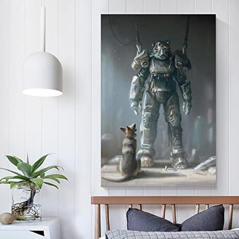 Puzzle made with Fallout 4 Classic Popular Game Posters can be hung on the wall as decorative paintings