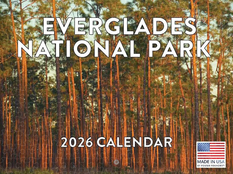 Canyonlands National Park 2026 calendar poster in a 1000-piece wooden puzzle  