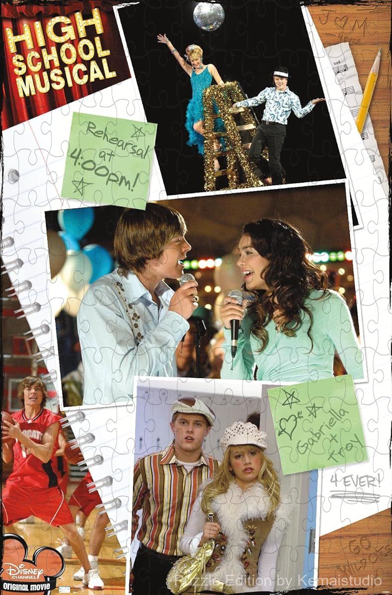 A group puzzle featuring the full cast of High School Musical, perfect for fans and families