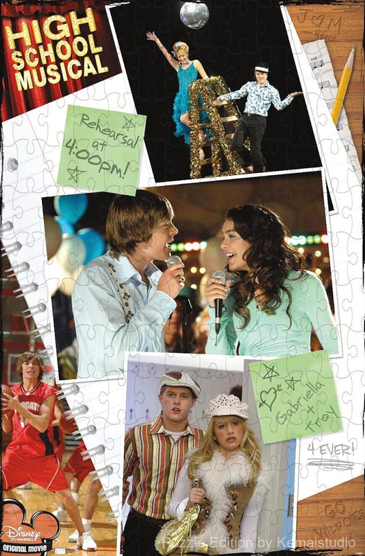A group puzzle featuring the full cast of High School Musical, perfect for fans and families