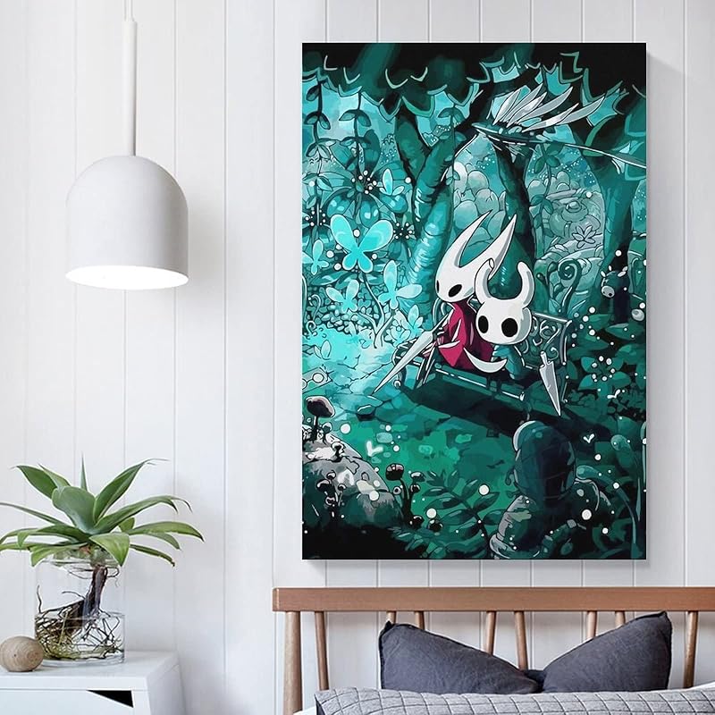 Puzzle made with Puzzle made with Hollow Knight Posters can be hung on the wall as decorative paintings