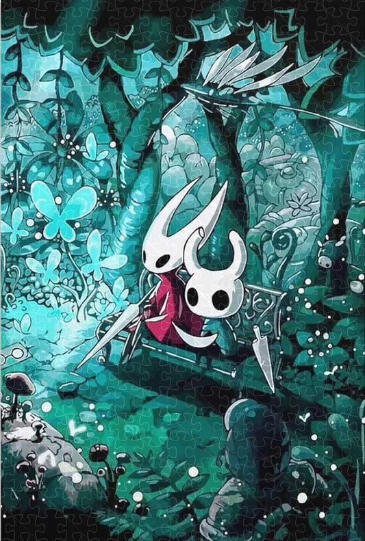 Puzzle made with Hollow Knight Posters