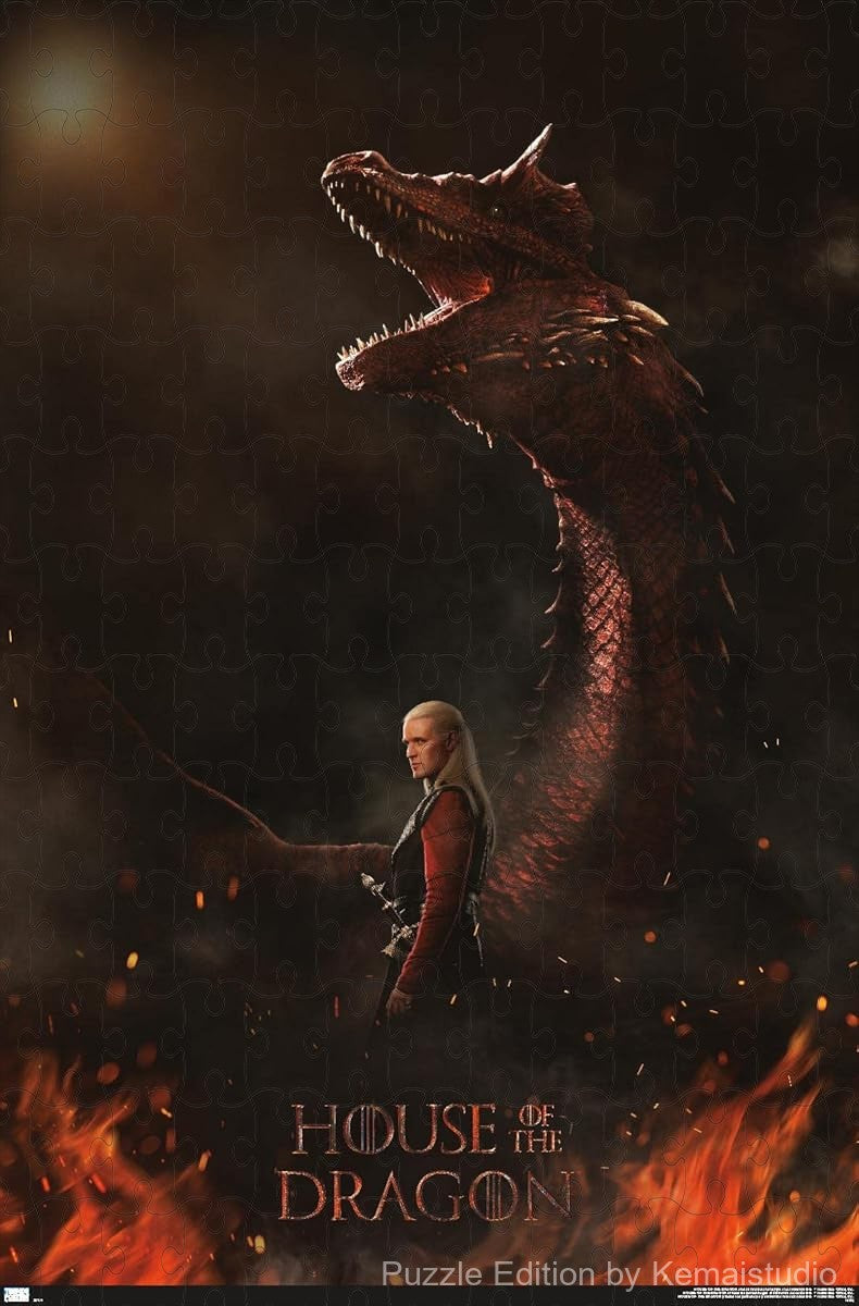 Daemon Targaryen rides his dragon in a stunning House of the Dragon scene