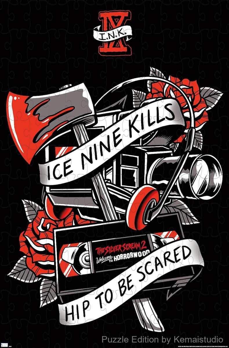 Iconic album art from Ice Nine Kills in this 1000-piece puzzle for music lovers