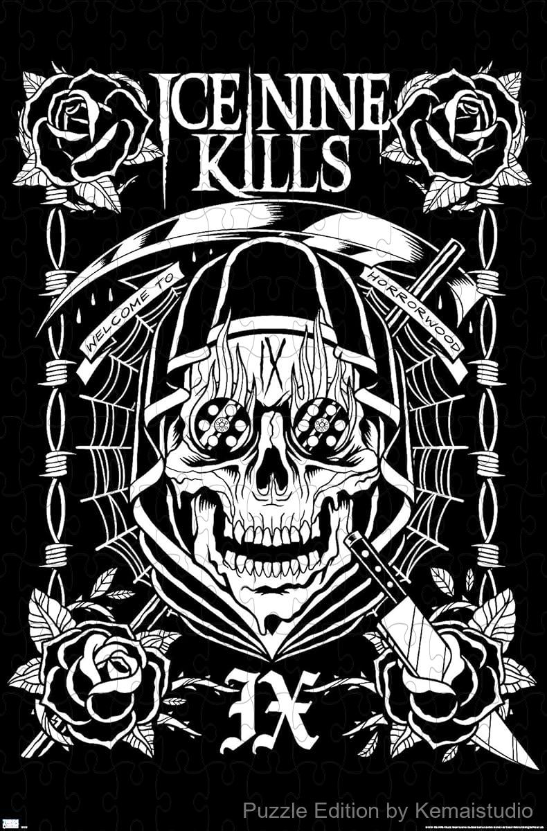 Iconic album art from Ice Nine Kills in this thrilling 1000-piece puzzle