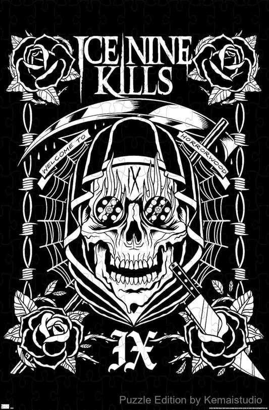 Iconic album art from Ice Nine Kills in this thrilling 1000-piece puzzle