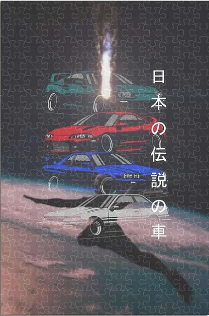 JDM Car R34 Poster Puzzles  1