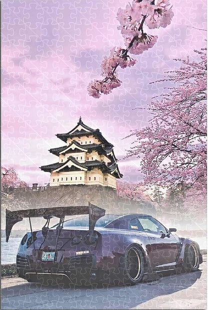JDM Car R34 Poster Puzzles  3