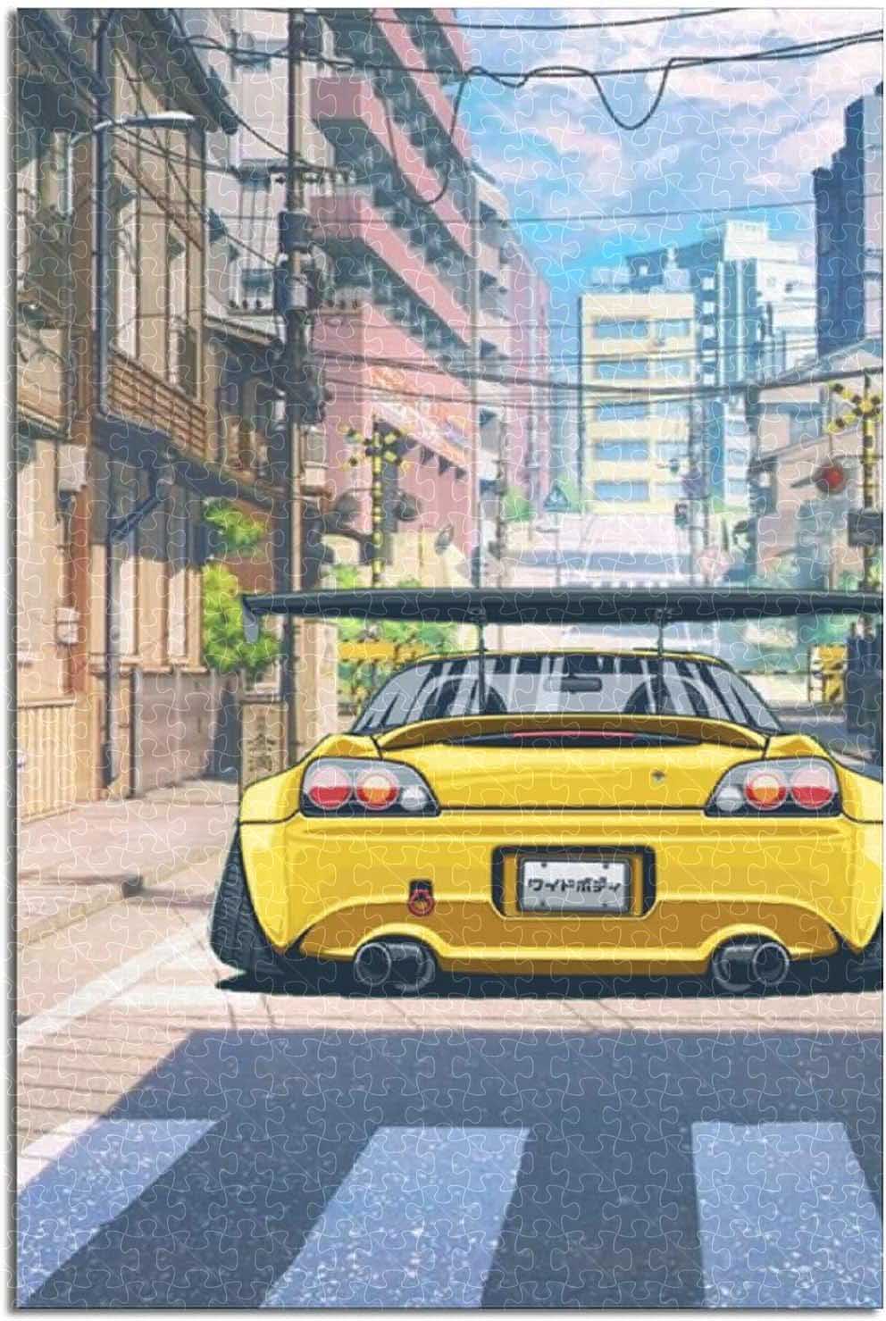 JDM Car R34 Poster Puzzles  4