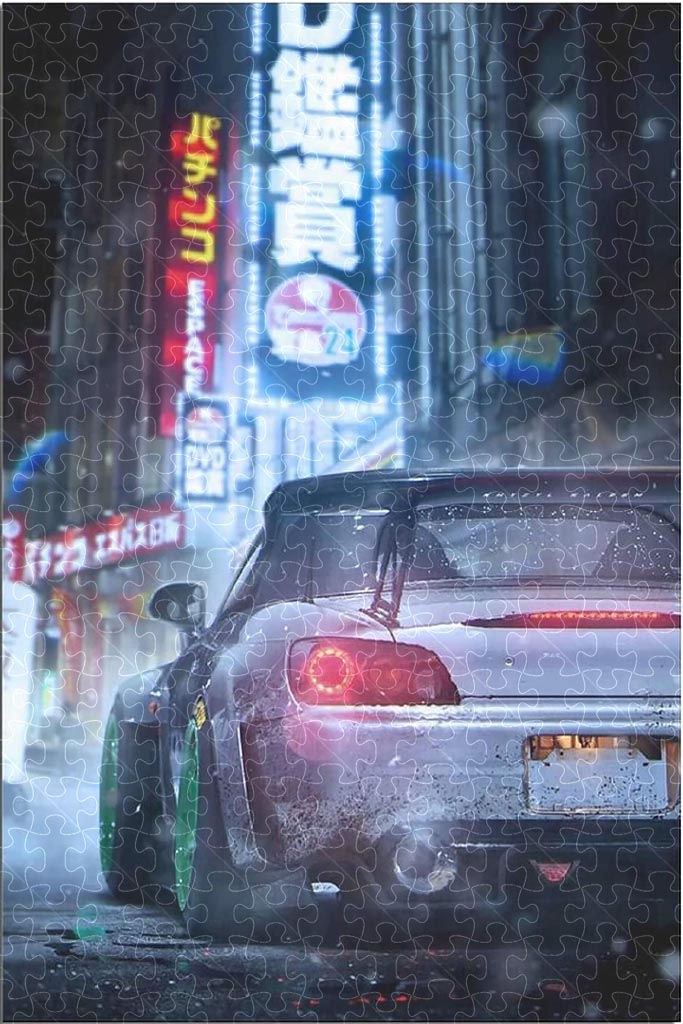 JDM Car R34 Poster Puzzles  5