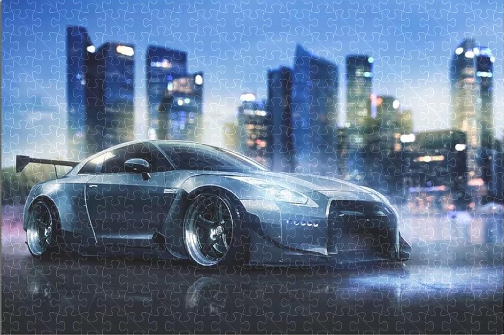 New double door JDM R35 poster puzzle