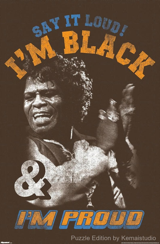 A bold and powerful puzzle honoring James Brown's message of pride and identity