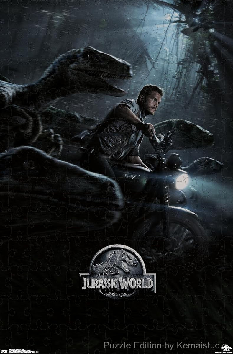 Fierce dinosaurs in a stunning Jurassic World setting