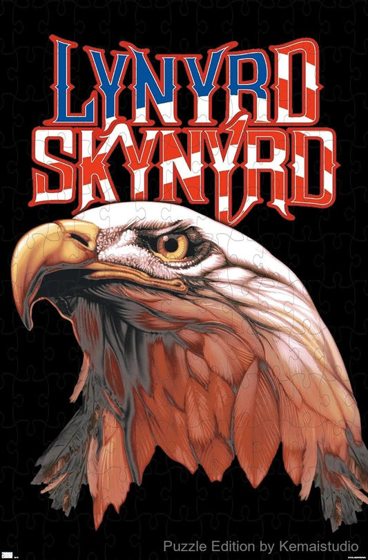 A rich and nostalgic puzzle themed in Americana style, perfect for fans of Lynyrd Skynyrd
