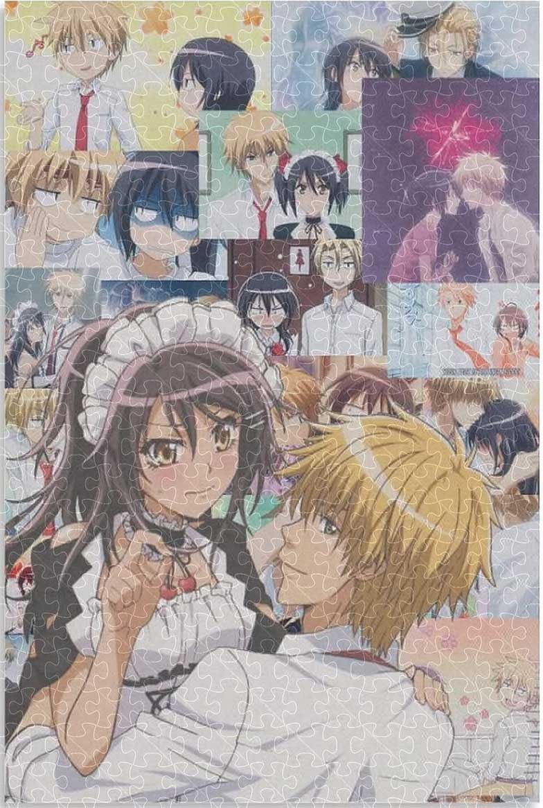 Puzzle made with Japanese Anime Maid Sama  Posters