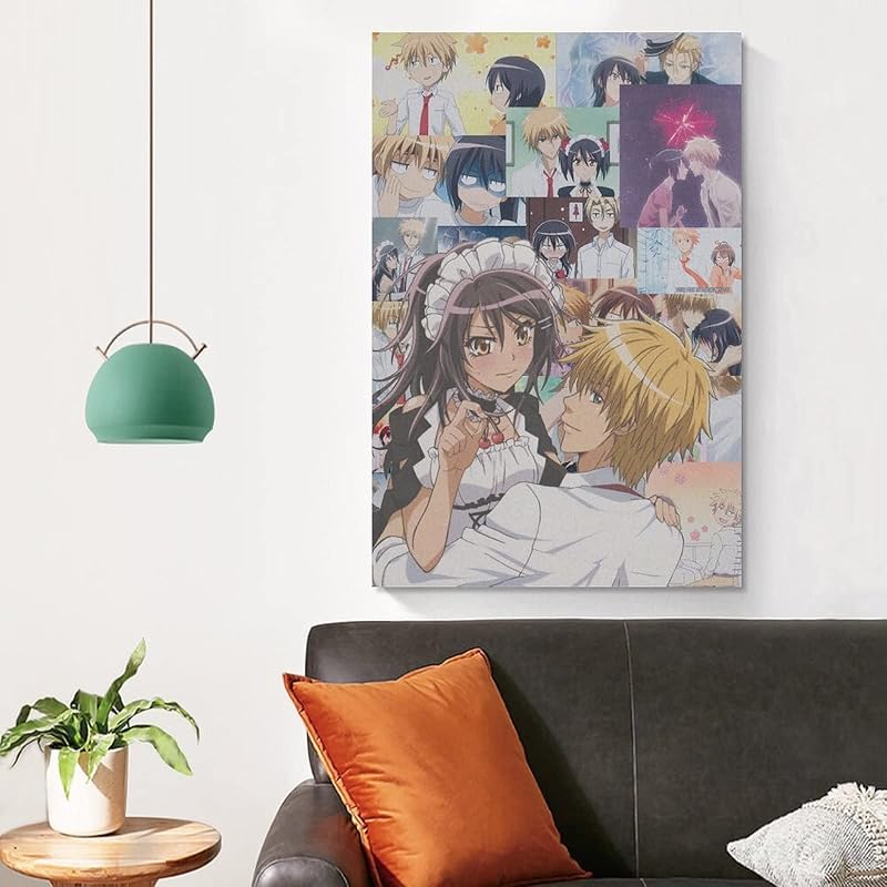 Puzzle made with Japanese Anime Maid Sama  Posters