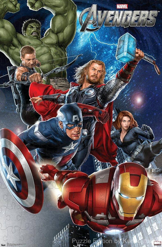 The Avengers assemble in an epic group scene for Marvel fans