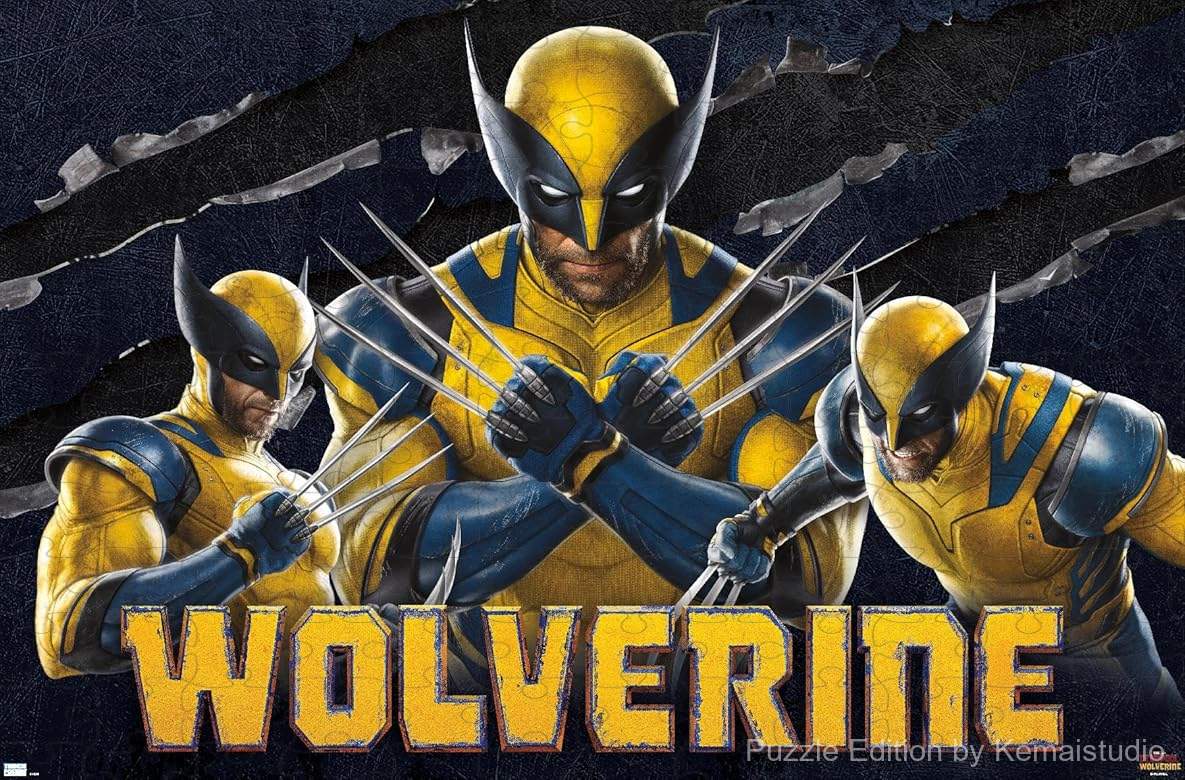 Deadpool and Wolverine team up in this dynamic Marvel comic scene