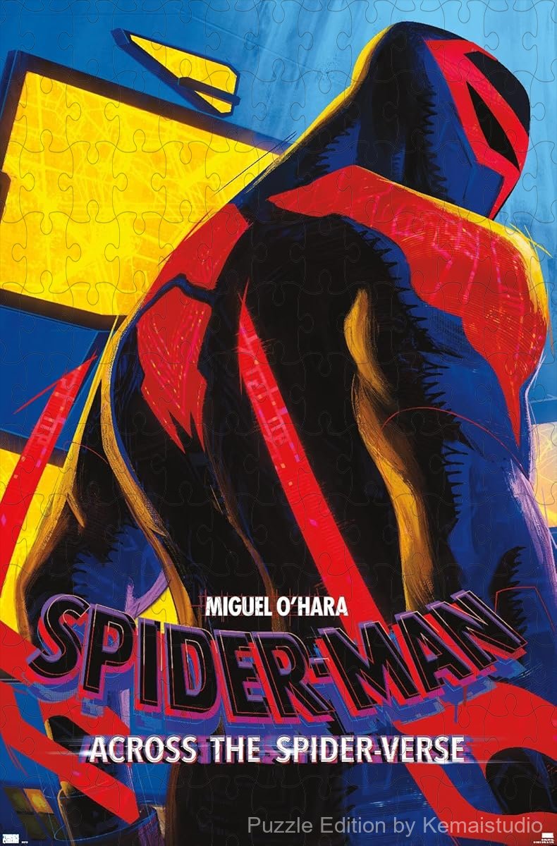 Miguel O'Hara swings through dimensions in vibrant comic style
