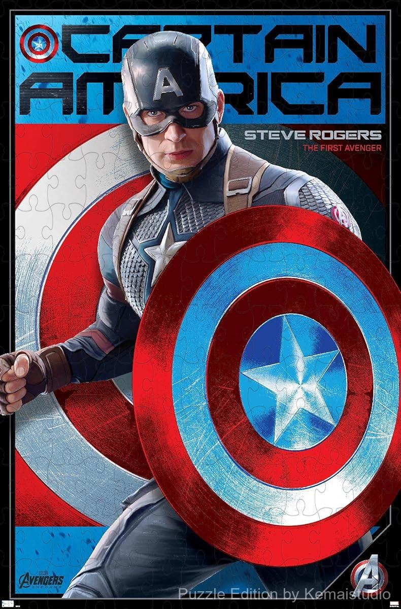 Captain America's shield stands proud in an iconic Marvel image