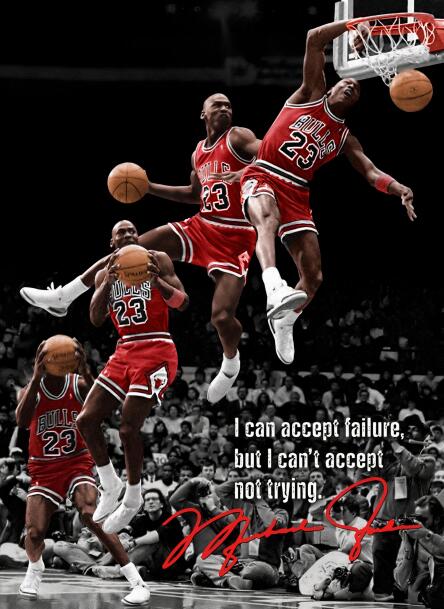a jigsaw poster puzzle for Michael Jordan