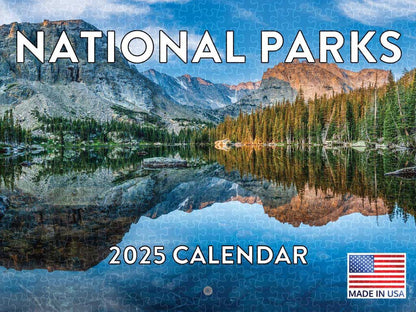 National Parks Calendar 2025 National Park Poster puzzles