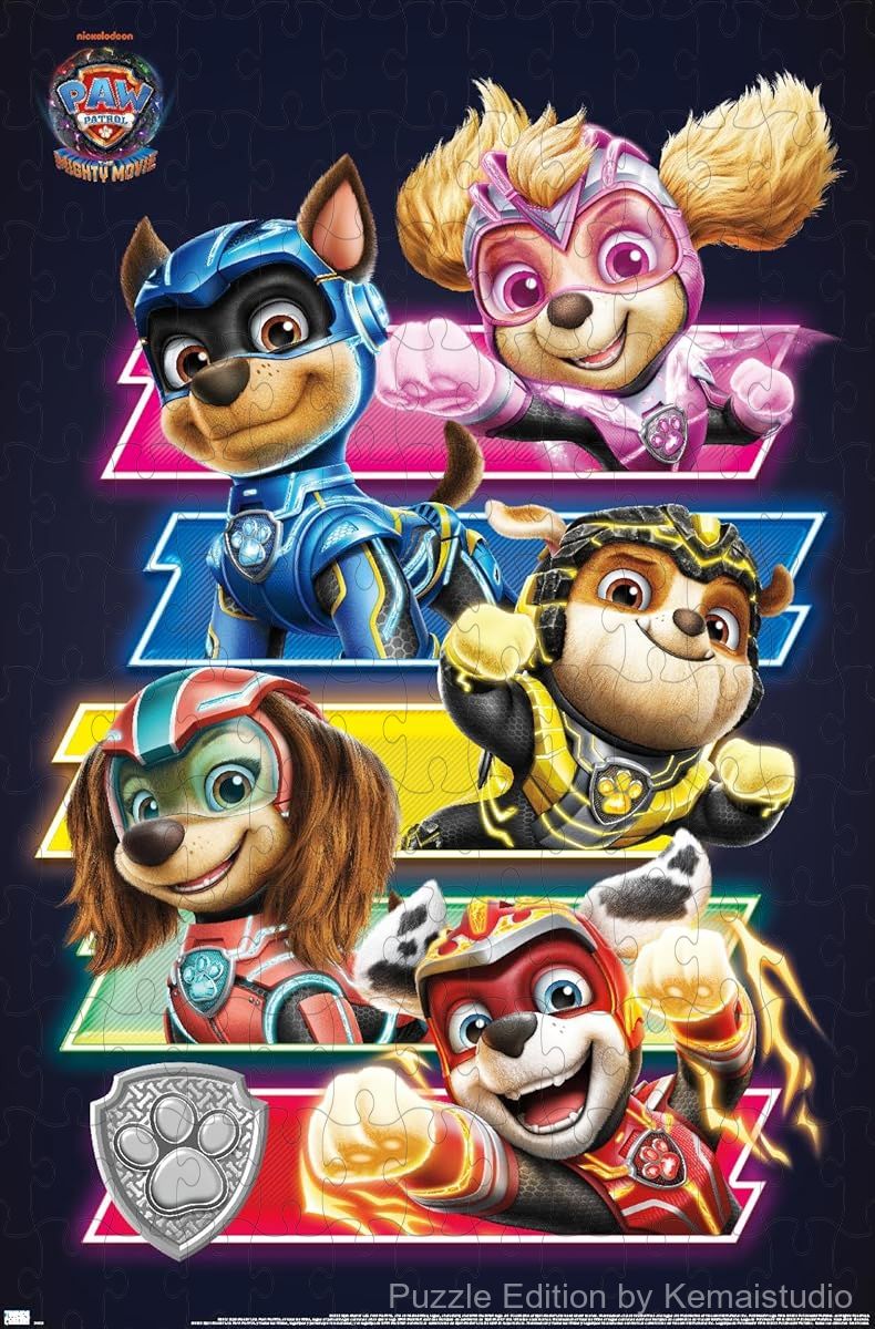 Paw Patrol team faces action-packed challenges in their mighty movie