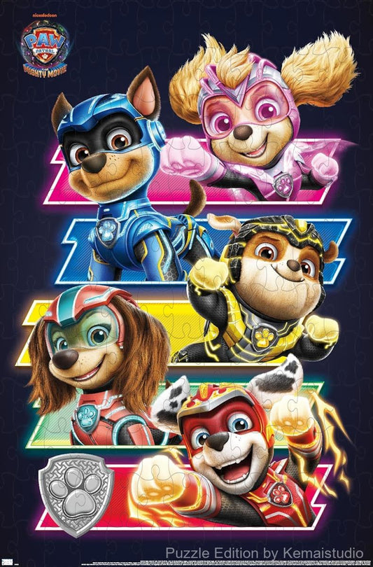 Paw Patrol team faces action-packed challenges in their mighty movie