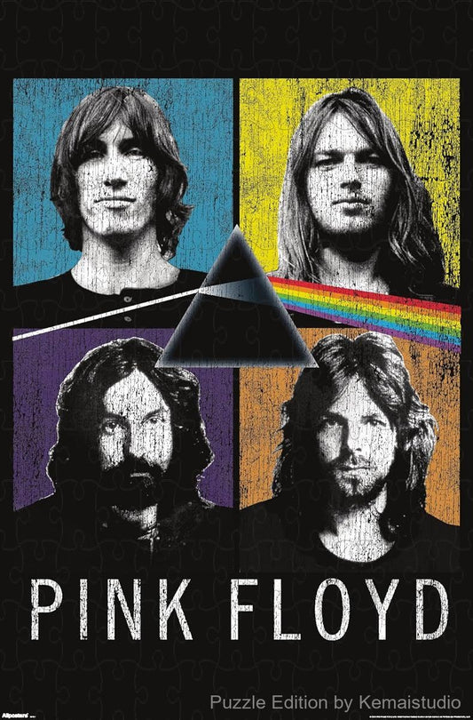 A dynamic visual puzzle celebrating the quadraphonic sound of Dark Side Of The Moon