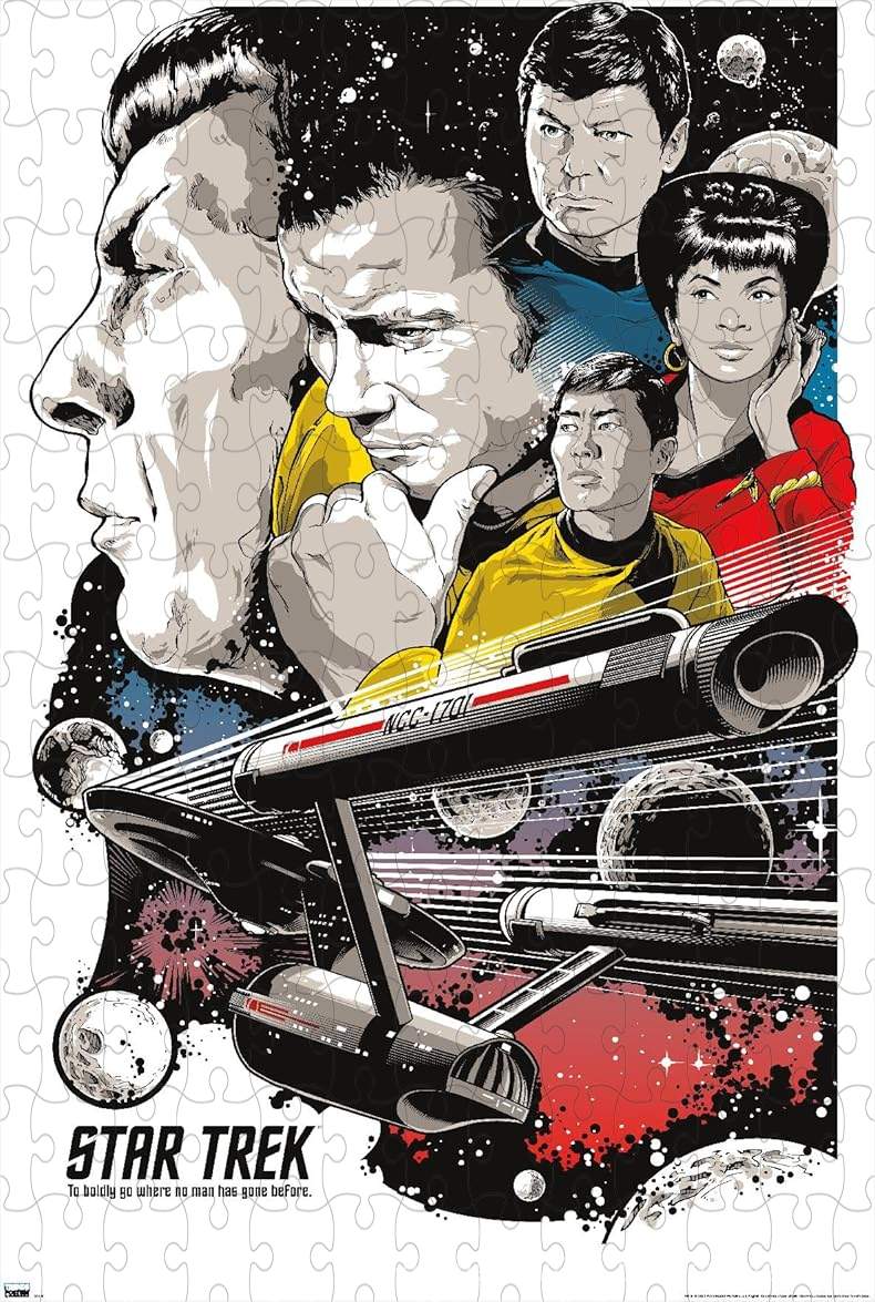 Star Trek's bold, colorful universe brought to life in stunning illustration