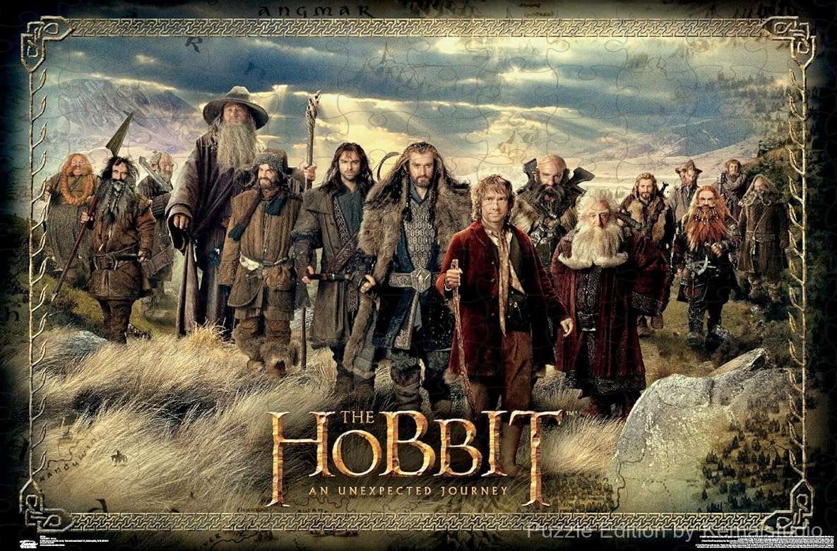 The company of Thorin begins their quest in this fantasy group moment