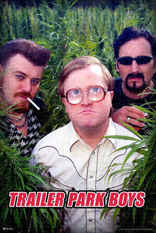 Trailer Park Boys TV series poster puzzle, wooden puzzles for adults  