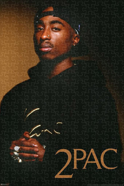 Tupac 2Pac Portrait Poster puzzle 1000 piece