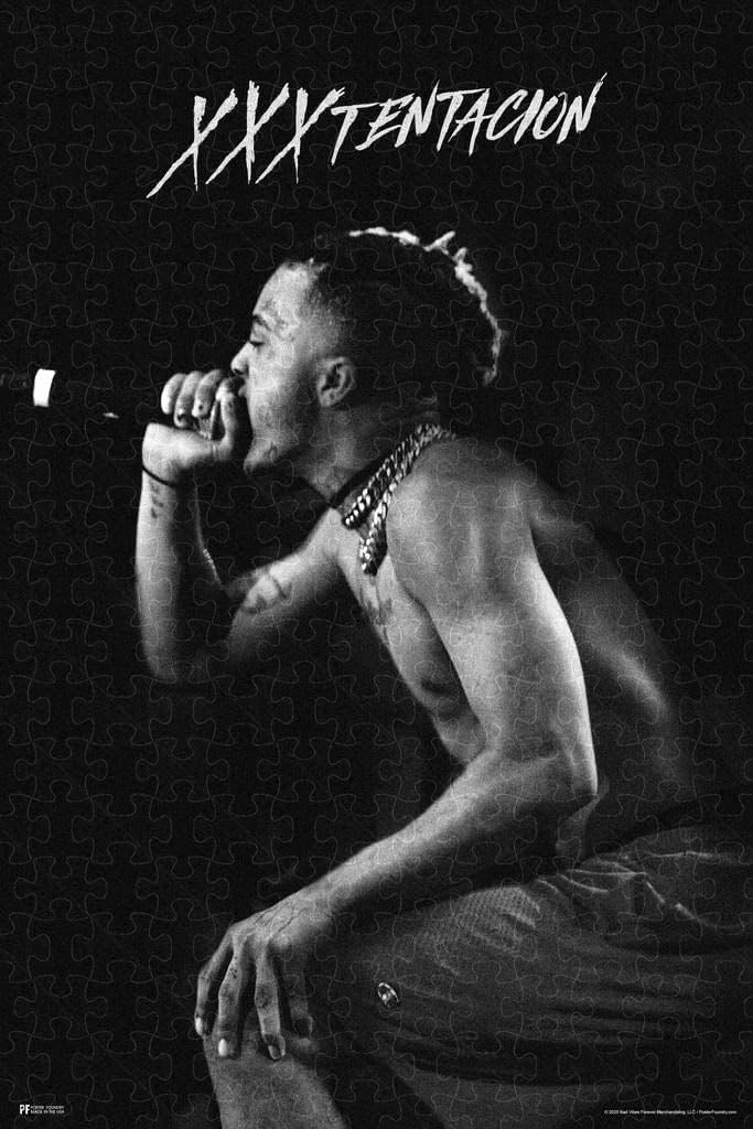 XXXtentacion Poster Stage BW poster Puzzle