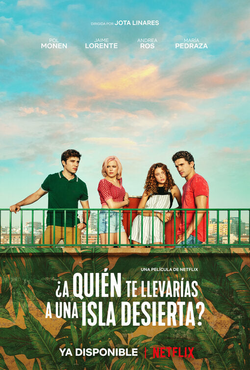 1000 piece jigsaw puzzle for tv poster: ?A qui¨¦n te llevar¨ªas a una isla desierta?