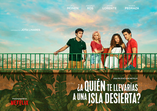 1000 piece jigsaw puzzle for tv poster: ?A quien te llevarias a una isla desierta?, ver2