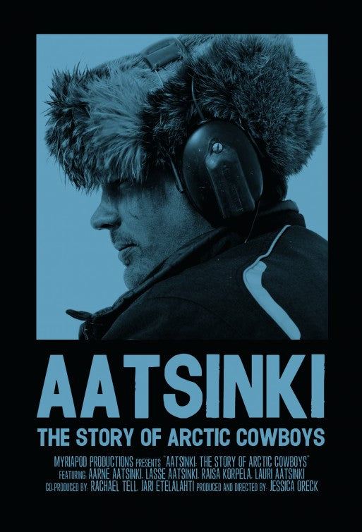 1000 piece jigsaw puzzle for the movie poster: Aatsinki: The Story of Arctic Cowboys (2014)